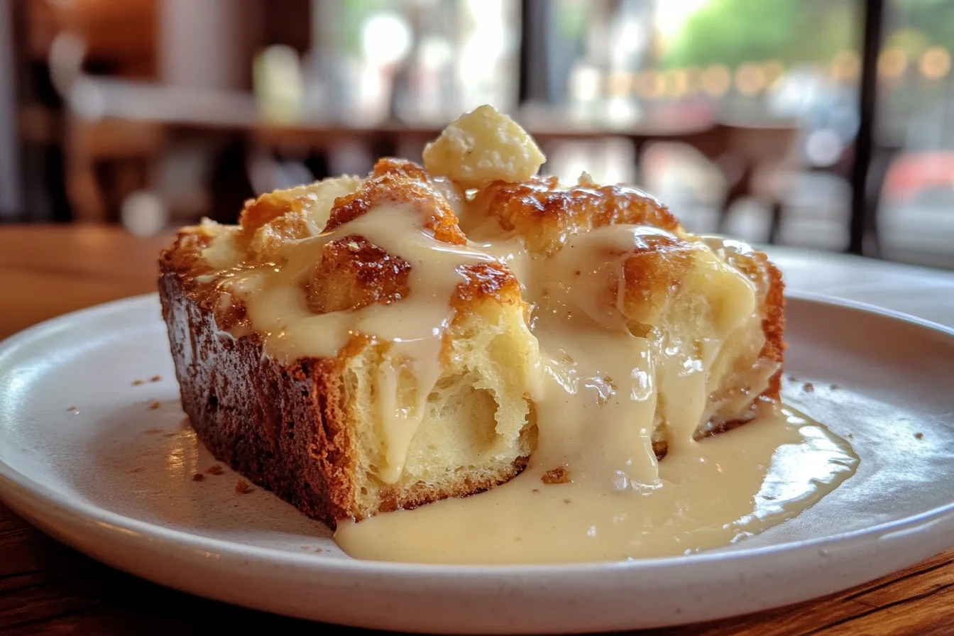 White Chocolate Bread Pudding Recipe