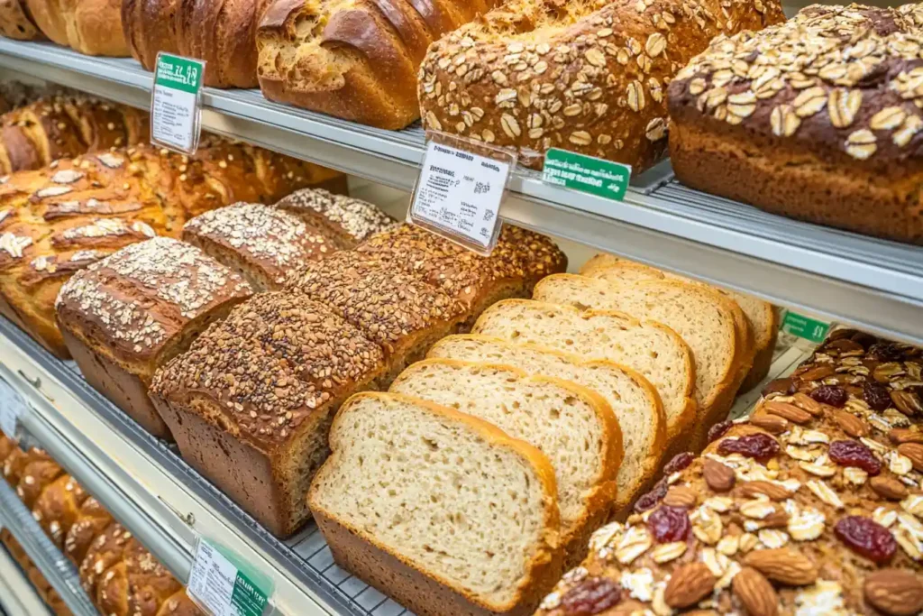 A selection of oat bread variations.